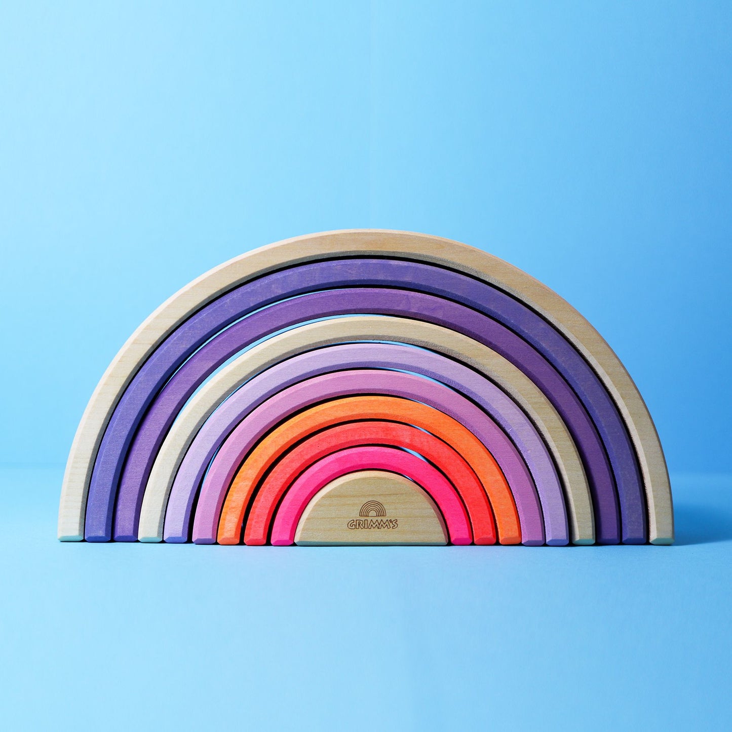 Grimm’s Rainbow Neon Pink 10 Piece