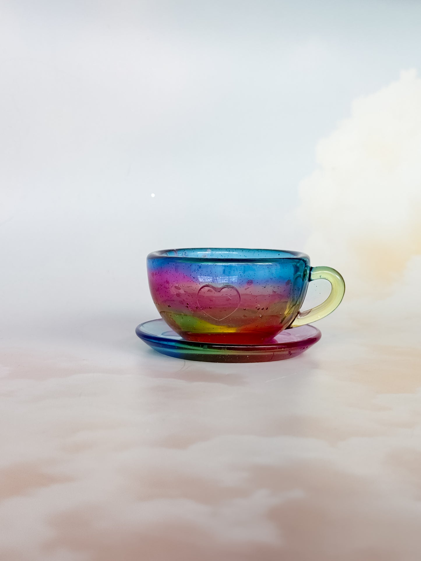 Rainbow Tea Cup Set