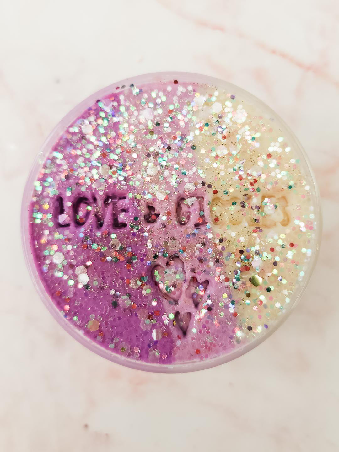 Lavender Fields Luxe Playdough Tub