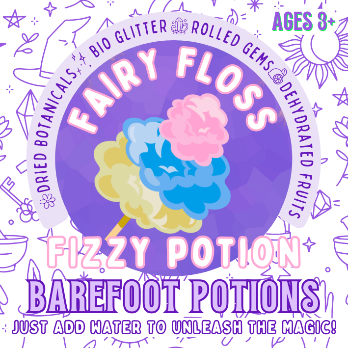 Fairy Floss Fizzy Potion: 110ml Test Tube