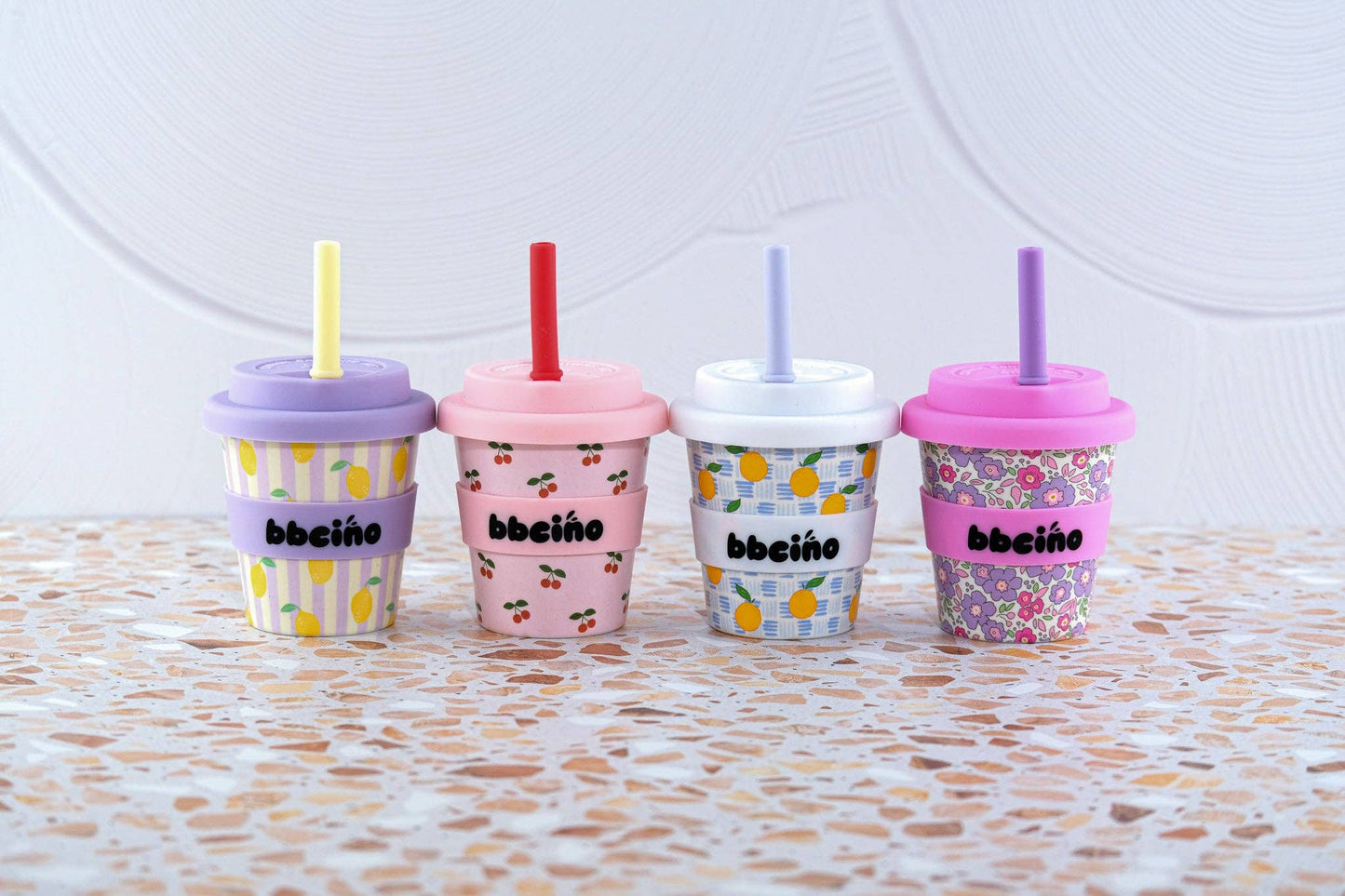 Bloom Babycino Cup with straw - 120ml