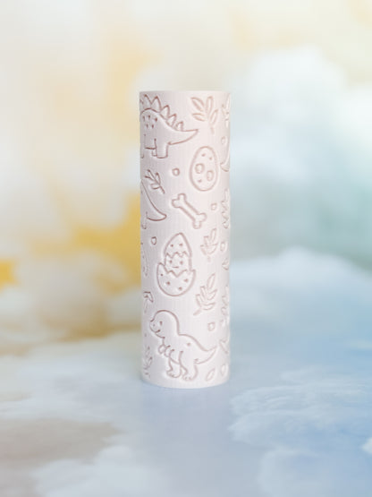 Eco Textured Roller | Dinosaur: Beige