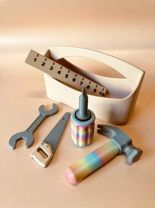 Mini Eco Tool Box Play Set - Rainbow
