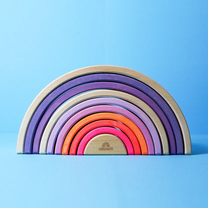 Grimm’s Rainbow Neon Pink 10 Piece