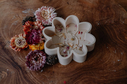 Flower Mould - Eco Sensory Tool - Orange