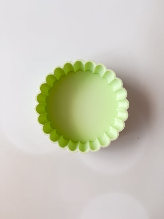 Pie Mould - Eco Sensory Tool - Pastel Green
