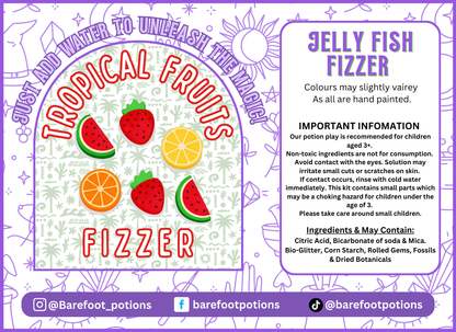 Tropical Fruit Fizzers - 6 Pack
