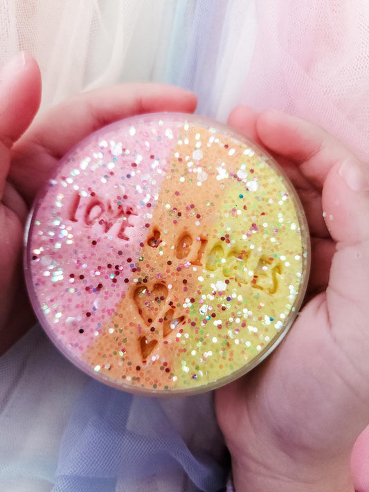 Marshmallow Luxe Playdough Tub