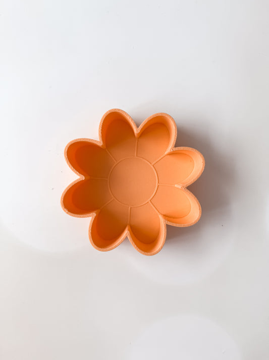 Flower Mould - Eco Sensory Tool - Orange