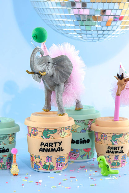 Party Animal Kids Keep Cup with straw - 240ml