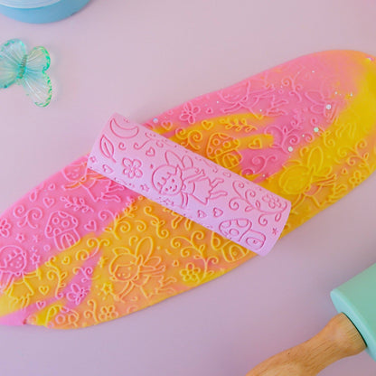 Eco Textured Roller | Fairy: Pink