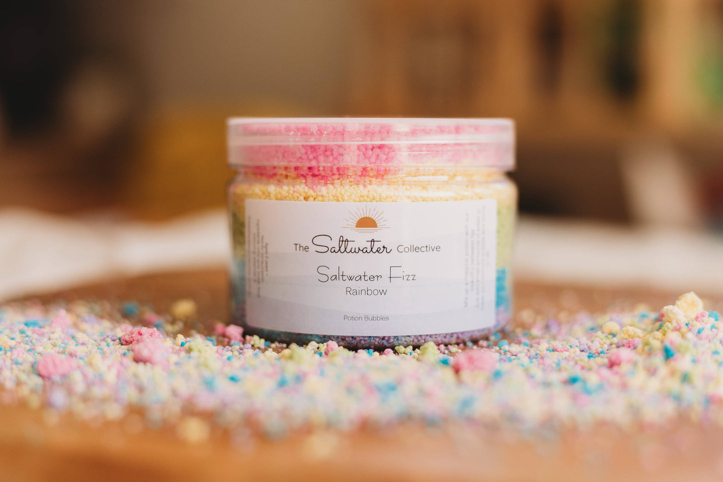 Rainbow Saltwater Fizz Mix - 250g Potion Play