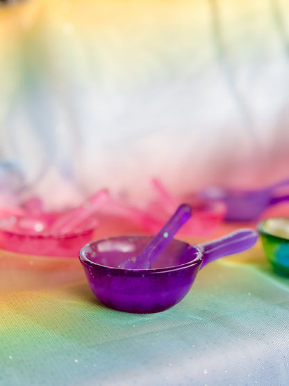 Play Scoop Set, Sensory Play Scoop Set (Purple)