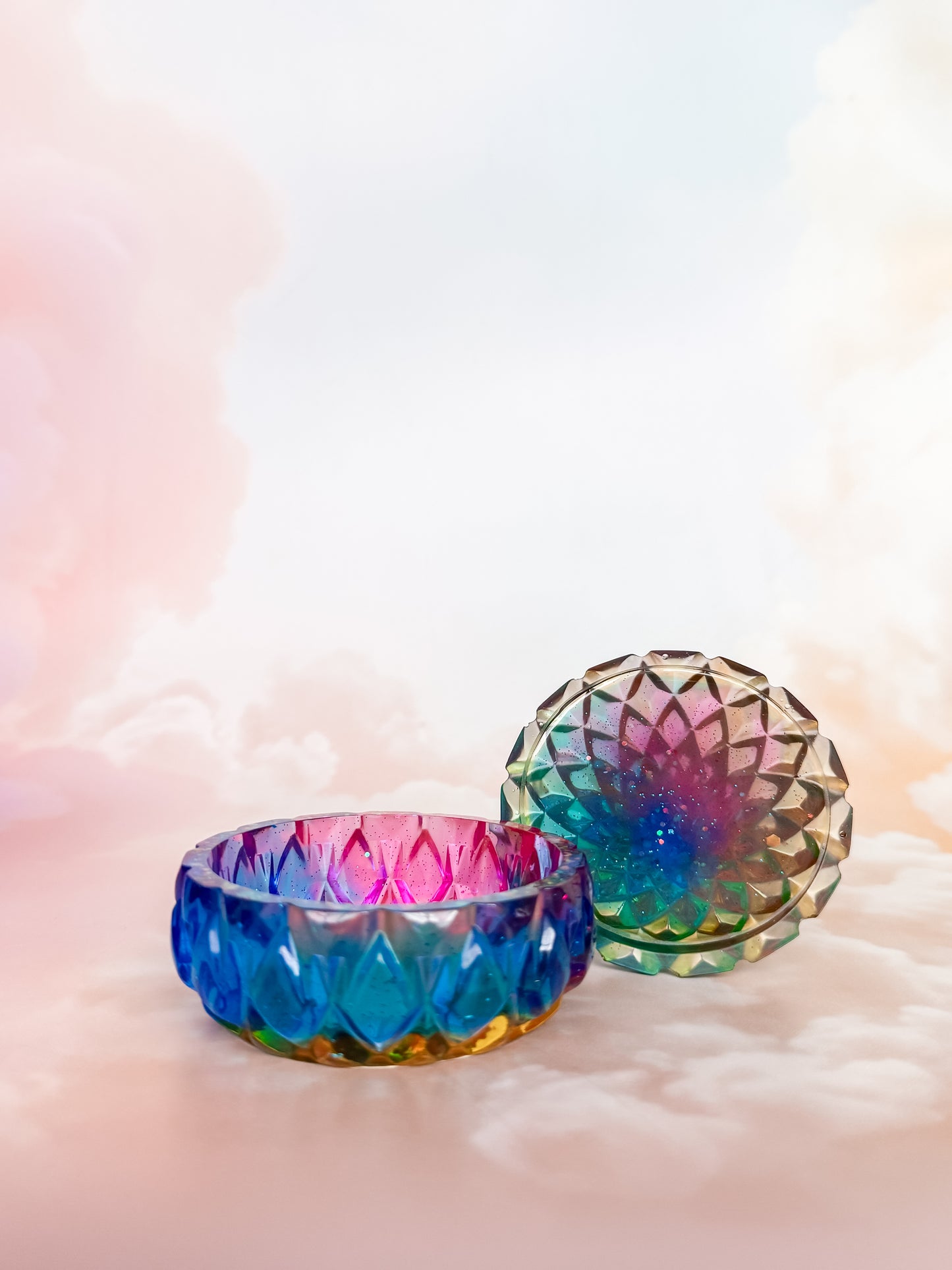 Rainbow Drop Play Bowl & Lid