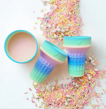 Unicorn Rainbow Icecream Cone