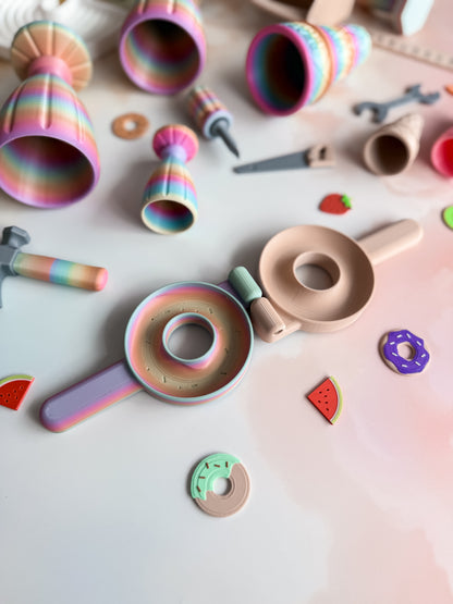 Eco Donut Press: Rainbow