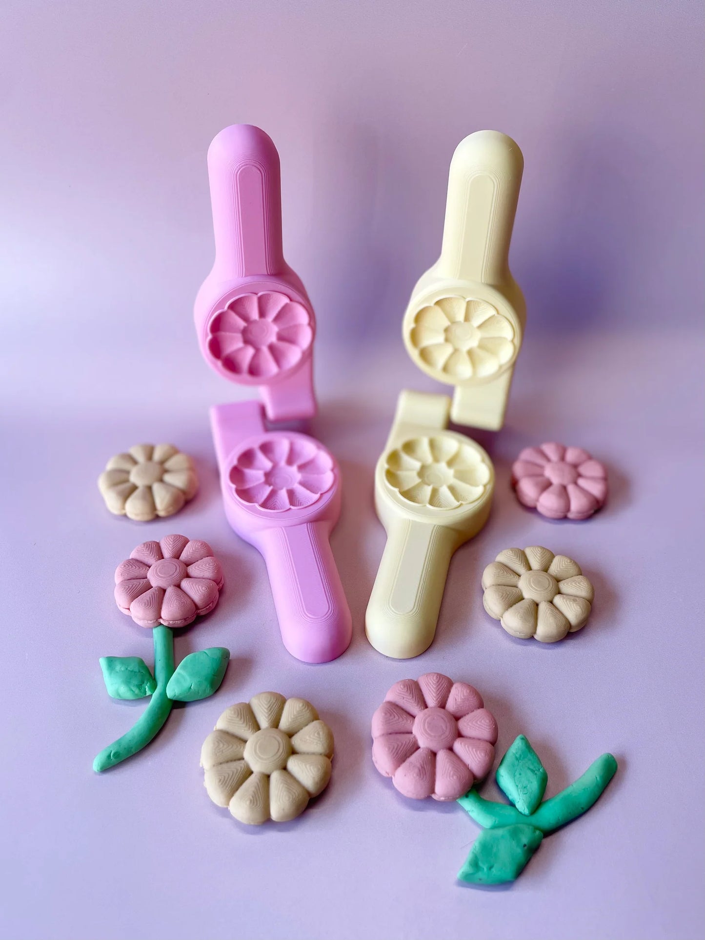 Flower Eco Playdough Press
