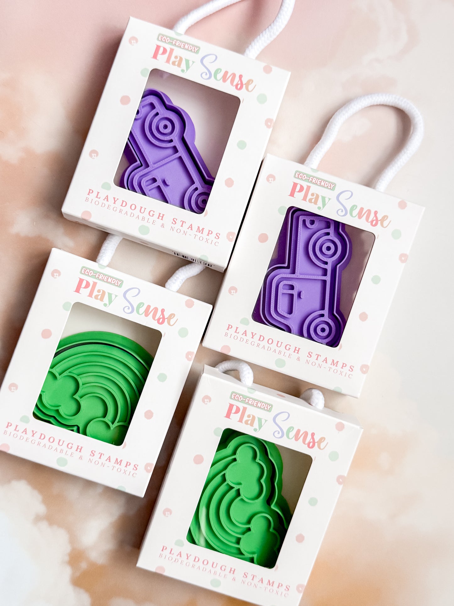 Eco Playdough Stamp | Truck (PURPLE)