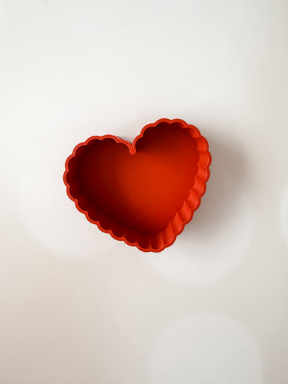 Heart Mould - Eco Sensory Tool: Red
