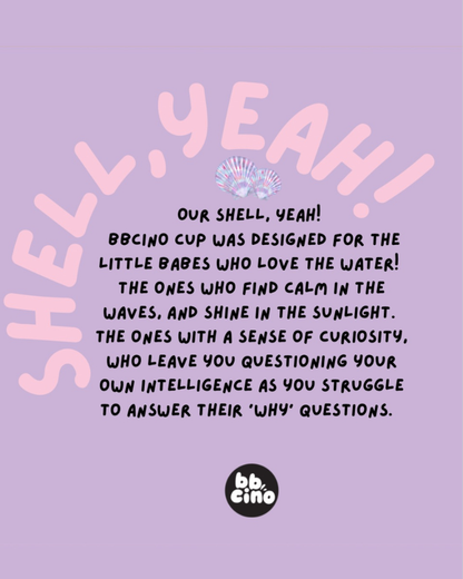 Shell, Yeah Kids Keep Cup with straw - 240ml