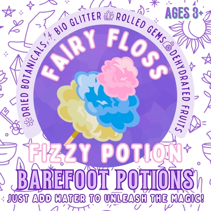 Fairy Floss Fizzy Potion: 110ml Test Tube