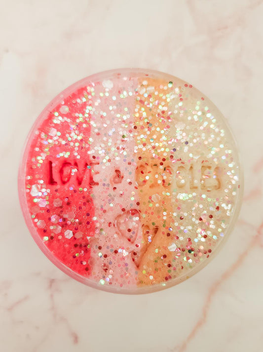 Pink Ocean Luxe Playdough Tub