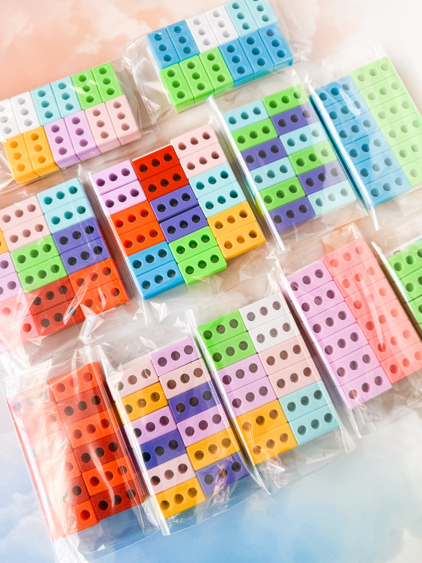 Construction Eco Mini Play Bricks | Set of 12