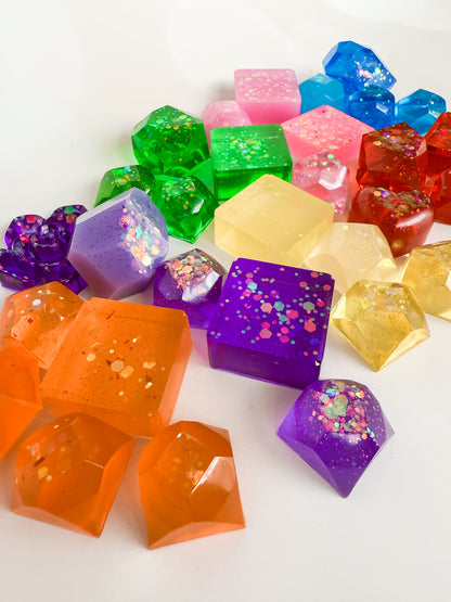 Glitter Rocks | Sensory Play Gems