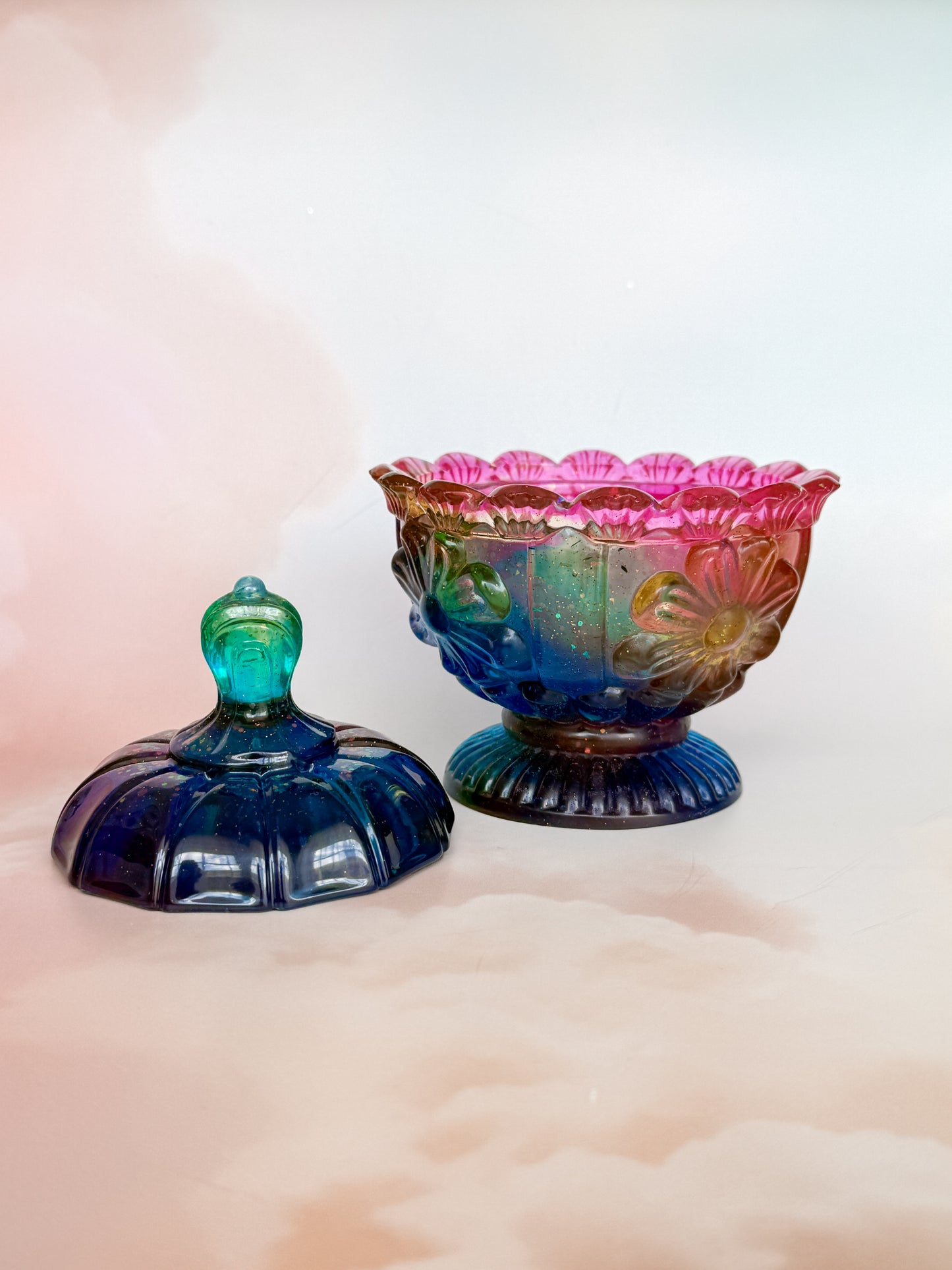 Rainbow Challis / Potion Bowl Colourway #2