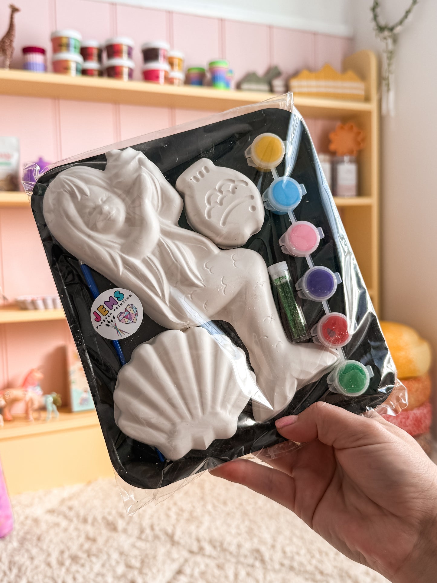 Mermaid Plaster Painting Pack