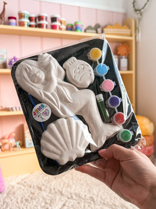 Mermaid Plaster Painting Pack