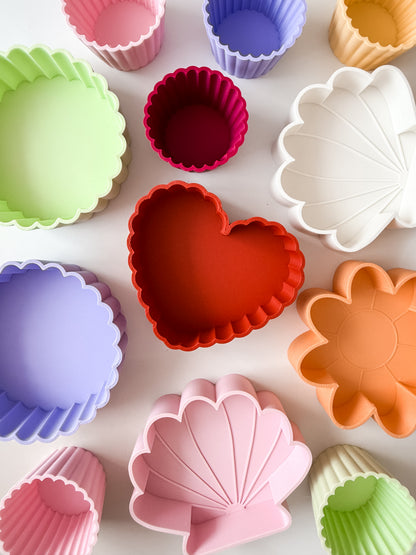 Pie Mould - Eco Sensory Tool - Lilac