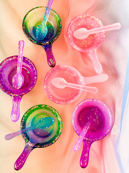Play Scoop Set, Sensory Play Scoop Set (Pink)
