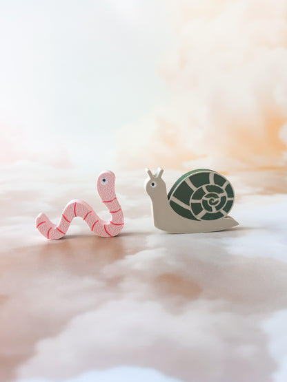 Sensory Play & Playdough Add In (Worm, Bunny, Snail, Chick)