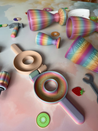 Eco Donut Press: Rainbow