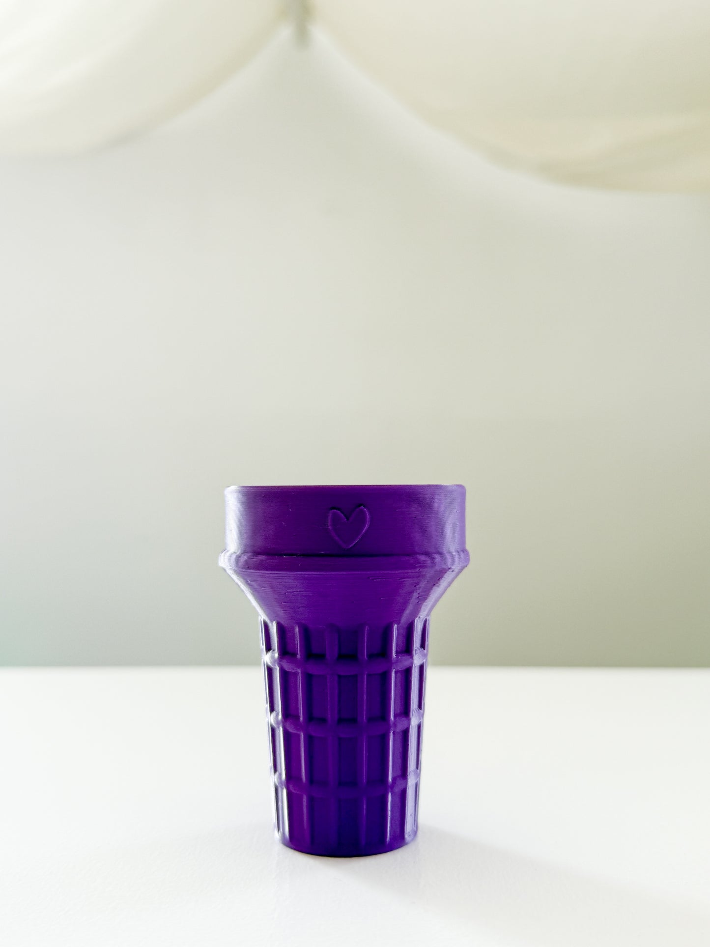 Ice Cream Cone - Purple