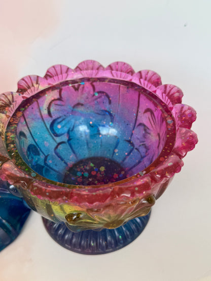 Rainbow Challis / Potion Bowl Colourway #2