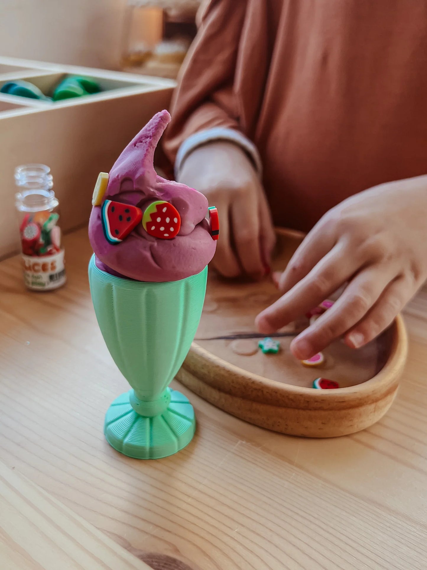 Icecream Sundae Cup - Mint