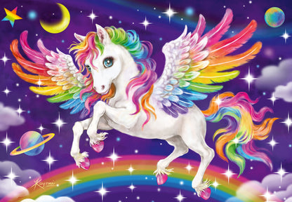 Ravensburger - Unicorn and Pegasus Puzzle | 2 x 24 piece puzzles