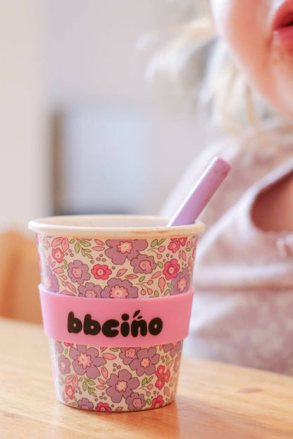Bloom Babycino Cup with straw - 120ml