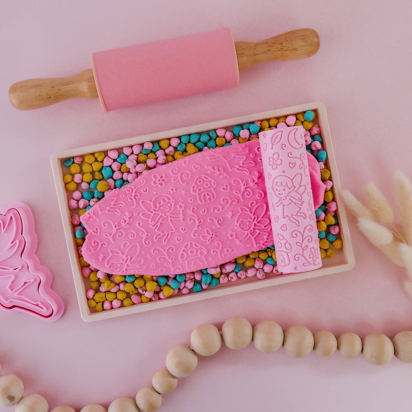 Eco Textured Roller | Fairy: Pink
