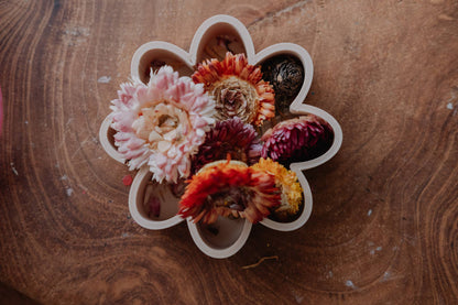 Flower Mould - Eco Sensory Tool - Orange