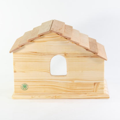 DB-5016 Drei Blatter Wooden Nativity Stable Small