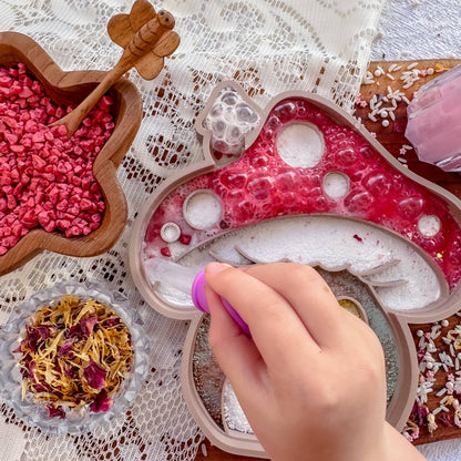 Toadstool House Tray