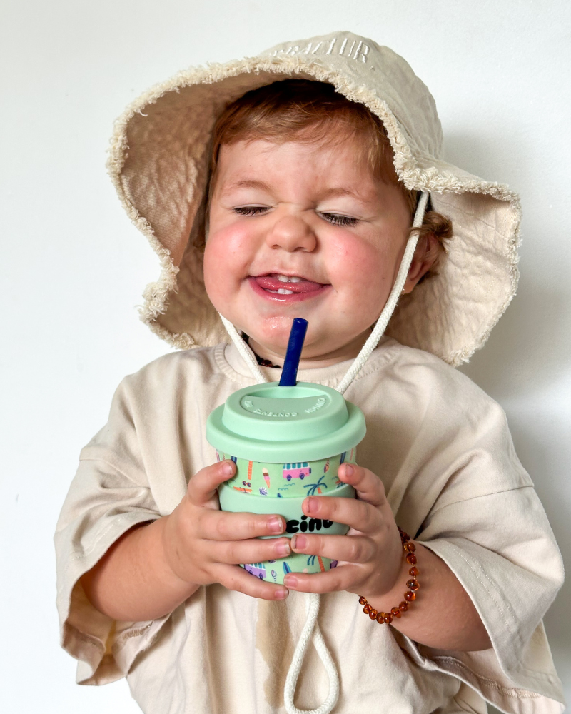 Beach Bums Kids Keep Cup with straw - 120ml
