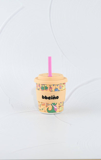 Party Animal Kids Keep Cup with straw - 240ml