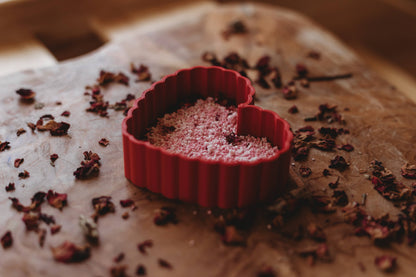 Heart Mould - Eco Sensory Tool: Red