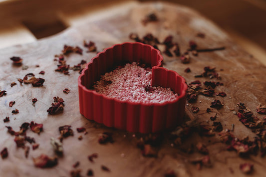 Heart Mould - Eco Sensory Tool: Red