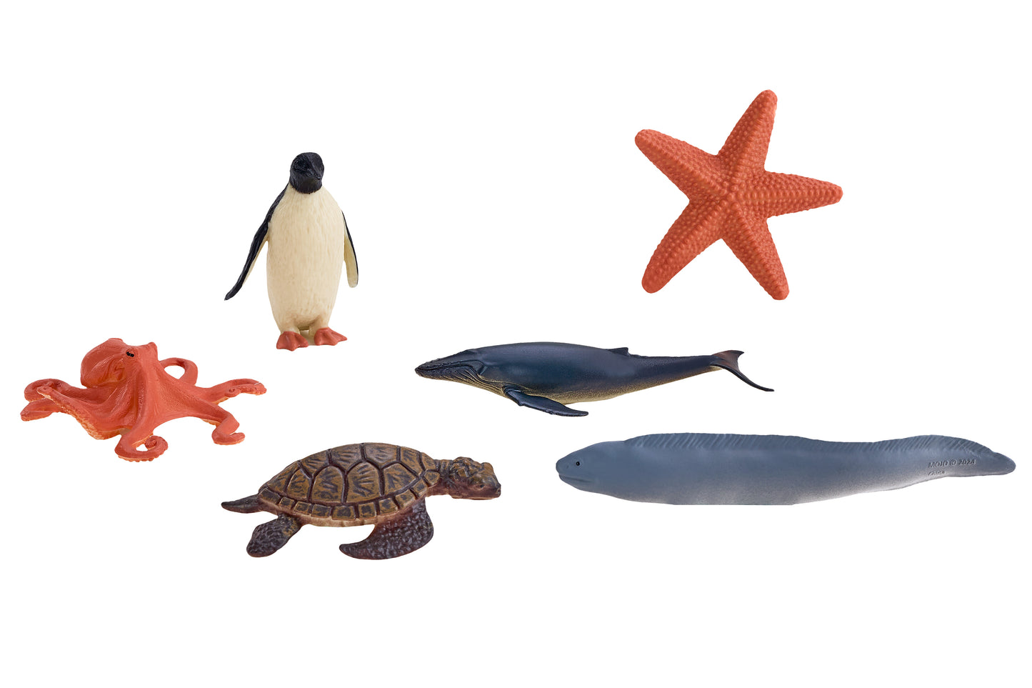 Mojo - Sealife Assorted Animals 12 Pieces | Mini Figurines