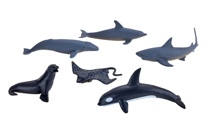 Mojo - Sealife Assorted Animals 12 Pieces | Mini Figurines